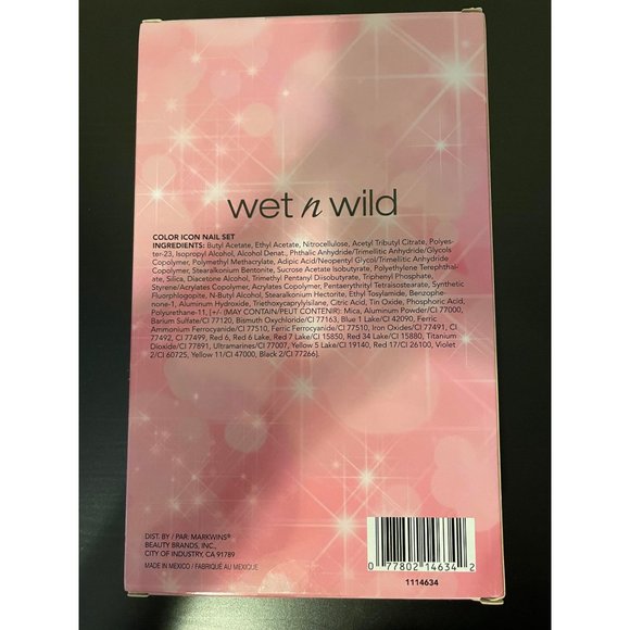 NIB- Wet N Wild Color Icon Nail Set - Picture 2 of 2